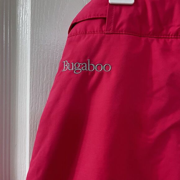 Columbia Omni-Tech Bugaboo Snow Pants Waterproof Insulated Pink Girls Size 10-12 - Picture 14 of 16